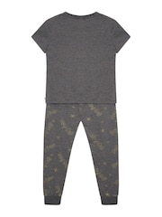 Brand Threads Grey Harry Potter Hedwig Girls Pyjama Set - Image 5 of 7