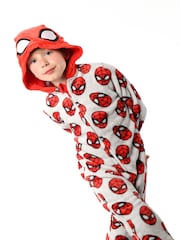 Brand Threads Red Marvel Spider-Man Boys All-In-One - Image 1 of 4