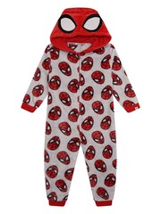 Brand Threads Red Marvel Spider-Man Boys All-In-One - Image 2 of 4