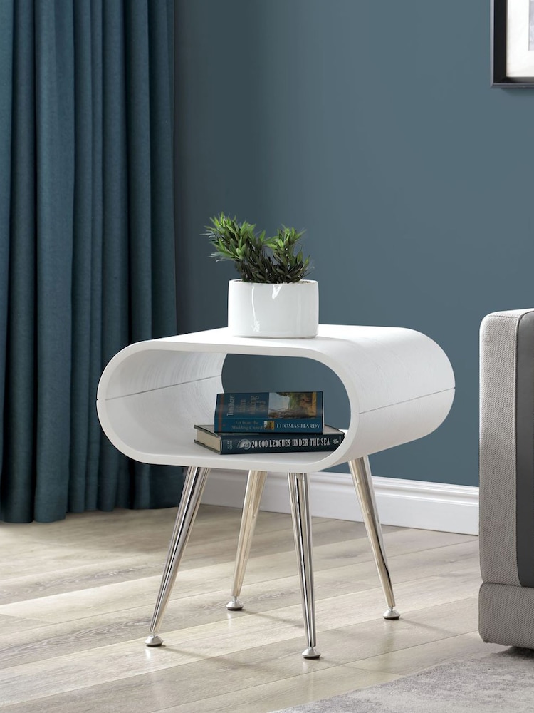 Jual White Side Table - Image 1 of 4