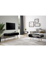 Jual Black TV Stand - Image 2 of 4