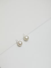 Simply Silver Sterling Silver Tone 925 Freshwater Pearl Set - Gift Boxed - Image 4 of 4