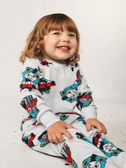 Brand Threads Grey Thomas the Tank Engine Boys Pyjama Set - Image 1 of 3