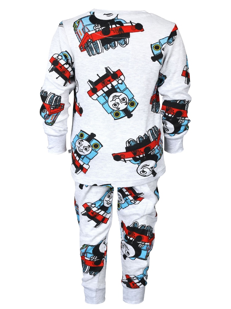 Brand Threads Grey Thomas the Tank Engine Boys Pyjama Set - Image 3 of 3