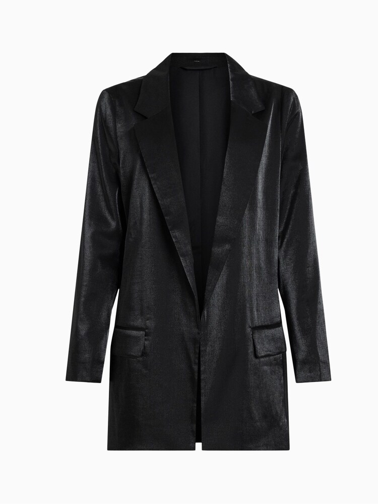 Buy AllSaints Black Aleida Shine Blazer from the Next UK online shop