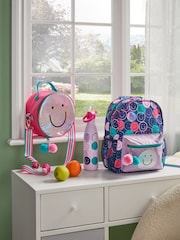 Iridescent Smiley Face Backpack, Lunch Bag and Water Bottle Bundle - Image 1 of 5