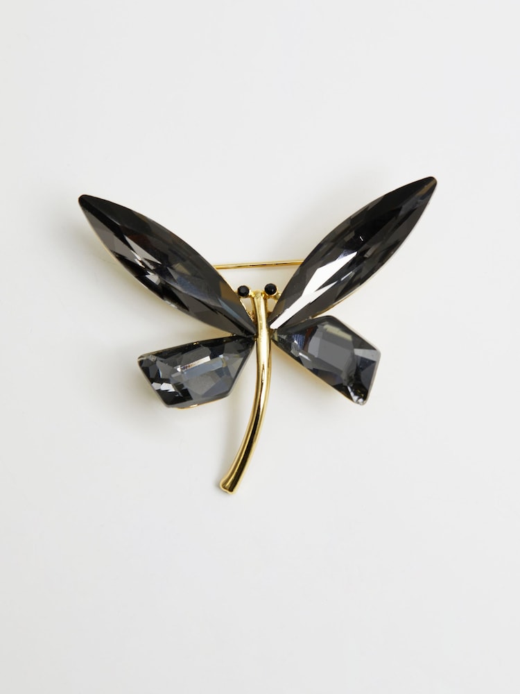 Jon Richard Gold Tone Dragonfly Gift Boxed Brooch - Image 1 of 3