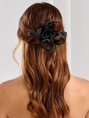 Jon Richard Black Small Fascinator - Image 1 of 4