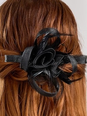 Jon Richard Black Small Fascinator - Image 2 of 4
