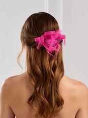 Jon Richard Fuchsia Small Fascinator - Image 1 of 3