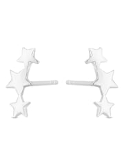 Simply Silver Sterling Silver Tone 925 Star Stud Earrings - Image 1 of 3