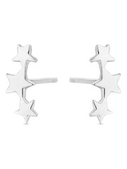 Simply Silver Sterling Silver Tone 925 Star Stud Earrings - Image 2 of 3
