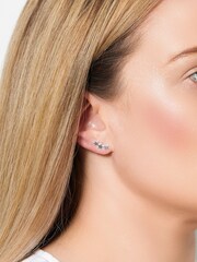 Simply Silver Sterling Silver Tone 925 Star Stud Earrings - Image 3 of 3