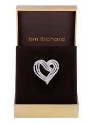 Jon Richard Silver Tone Cubic Zirconia Brooch - Image 1 of 2