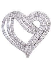 Jon Richard Silver Tone Cubic Zirconia Brooch - Image 2 of 2