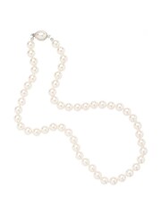 Jon Richard White Necklace with Oval Clasp - Image 1 of 2