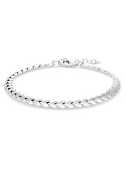 Simply Silver Silver Tone 925 Heart Row Bracelet - Image 5 of 6
