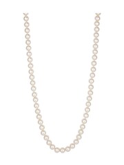 Jon Richard Cream 24 inch Pearl Gold Clasped Necklace - Image 1 of 1