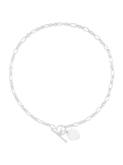 Simply Silver Silver Tone Mini Hoops - Image 1 of 2