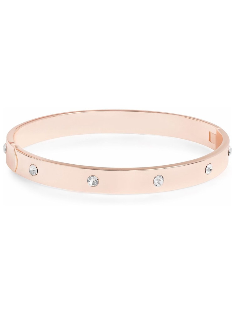 Jon Richard Pink Crystal Bangle - Image 2 of 2