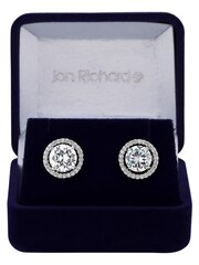 Jon Richard Silver Tone Earrings - Image 3 of 3