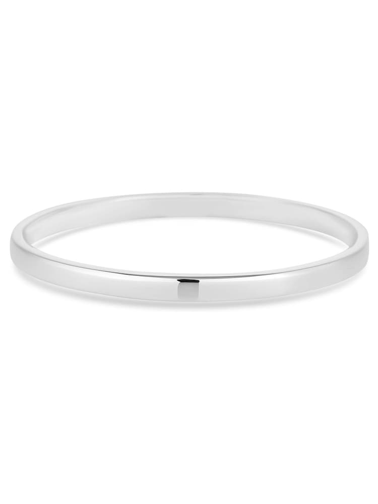 Simply Silver Sterling Silver Tone 925 Classic Bangle - Image 1 of 1