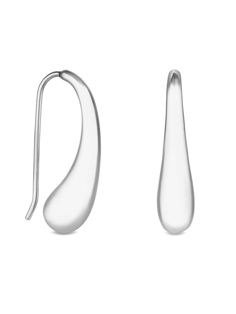 Jon Richard Silver Tone Organic Teardrop Earrings - Image 1 of 2 Jon Richard Silver Tone Organic Teardrop Earrings - Image 1 of 2