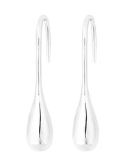 Simply Silver Sterling Silver Tone 925 Polished Drop Earrings - Image 4 of 4