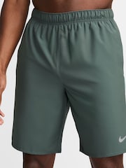 Nike Dark Green 9 Inch Dri-FIT Challenger Unlined Running Shorts - Image 2 of 9