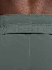 Nike Dark Green 9 Inch Dri-FIT Challenger Unlined Running Shorts - Image 7 of 9