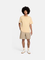 Nike Beige Dri-FIT Sportswear Premium Essentials T-Shirt - Image 1 of 7