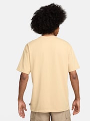 Nike Beige Dri-FIT Sportswear Premium Essentials T-Shirt - Image 6 of 7