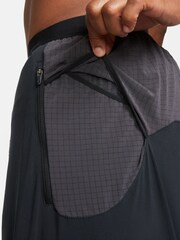 Nike Black Dri-FIT Trail Second Sunrise 7 inch Brief Lined Running Shorts - Image 5 of 10