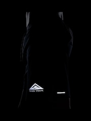 Nike Black Dri-FIT Trail Second Sunrise 7 inch Brief Lined Running Shorts - Image 9 of 10