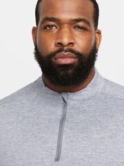 Nike Smoke Grey Element Quarter Zip Running Top - Image 3 of 8