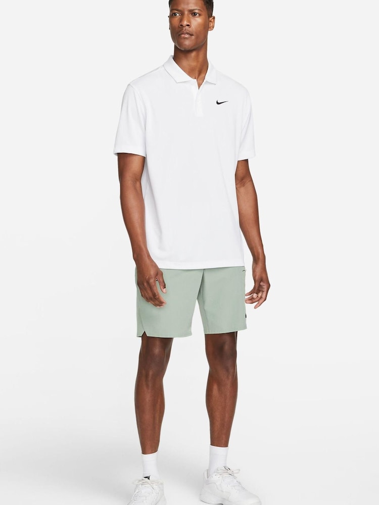 Nike White Court Dri-FIT Tennis Polo Shirt - Image 4 of 9