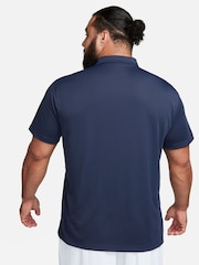 Marineblau/blau - Nike Court Dri-FIT – Golf-Polo-Shirt - Bild 6 von 9