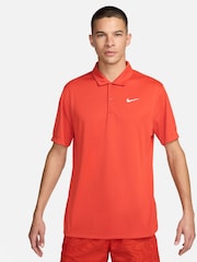 Nike Orange Court Dri-FIT Tennis Polo Shirt - Image 1 of 5