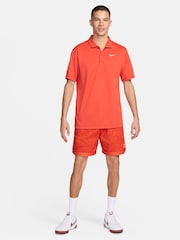 Nike Orange Court Dri-FIT Tennis Polo Shirt - Image 3 of 5