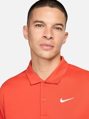 Nike Orange Court Dri-FIT Tennis Polo Shirt - Image 4 of 5