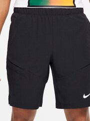 Nike Black Dri-FIT Advantage Tennis Short - Image 3 of 8