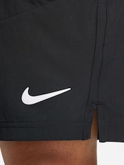 Nike Black Dri-FIT Advantage Tennis Short - Image 7 of 8
