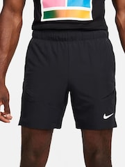 Nike Black Dri-FIT Advantage Tennis 7 Inch Shorts - Image 4 of 8