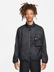 Nike Black Tech Woven Lined Lightweight Jacket - Image 1 of 1
