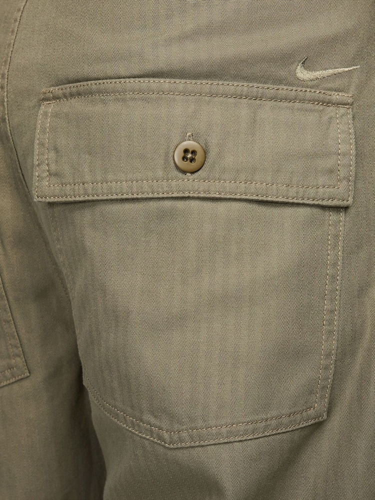 Nike Olive Green Life Carpenter Trousers - Image 5 of 5