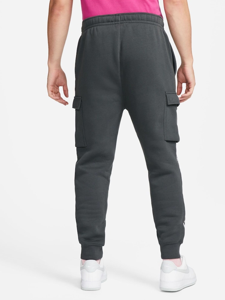Nike Black/Grey Standard Issue Cargo Joggers - Image 2 of 6