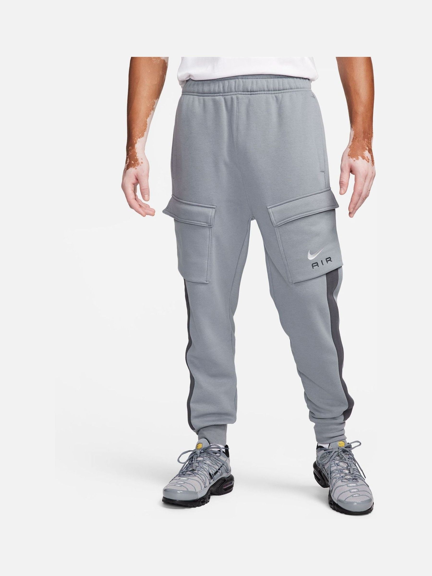 新作揃え Fleece Air Black/Grey Nike Buy Cargo Next from Joggers メンズウェア