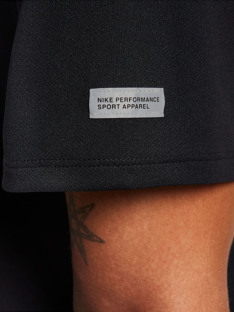 Nike Black Miler Flash Running T-Shirt - Image 4 of 9