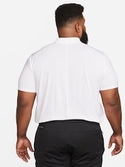 Nike White Dri-FIT Victory Golf Polo Shirt - Image 6 of 9