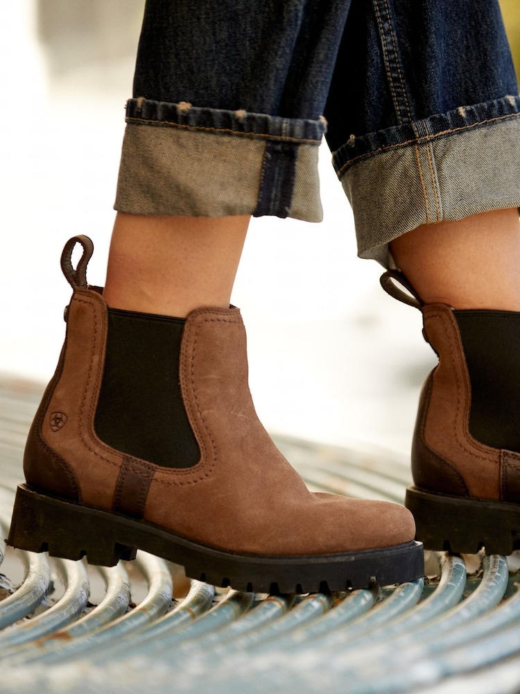 Braun - Ariat Wexford Wasserfeste Stiefel mit Zuglasche - Bild 1 von 6